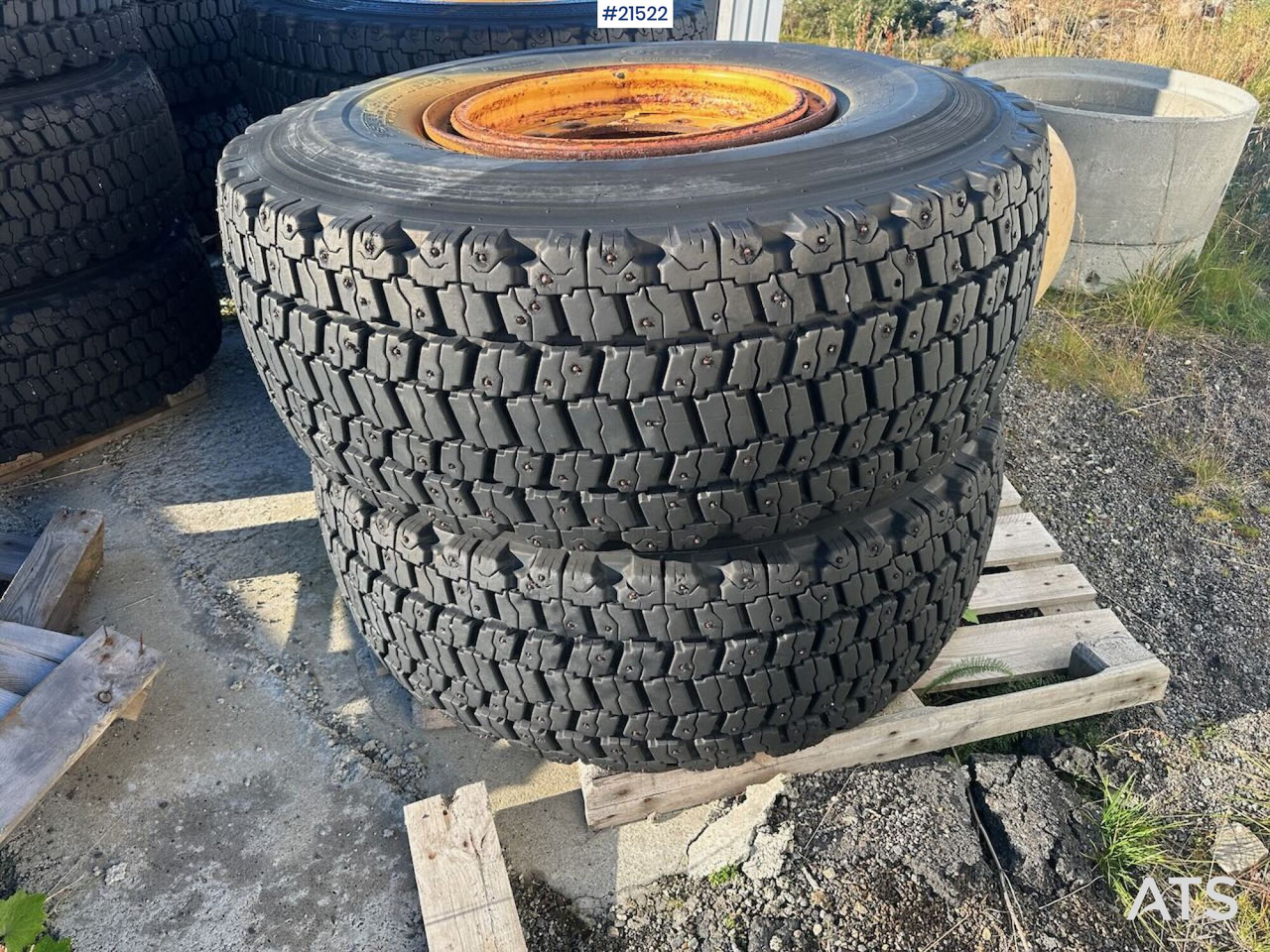 Bridgestone hjullaster dekk til Volvo L110 - Neumático para Maquinaria de construcción: foto 2 Bridgestone hjullaster dekk til Volvo L110 - Neumático para Maquinaria de construcción: foto 2