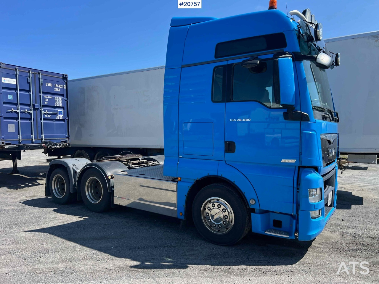 MAN TGX28.480 6x2 Trekkvogn m/ liten km-stand. SE VIDEO - Cabeza tractora: foto 1 MAN TGX28.480 6x2 Trekkvogn m/ liten km-stand. SE VIDEO - Cabeza tractora: foto 1