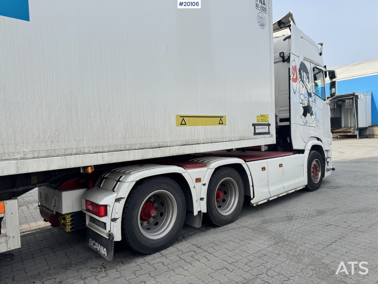 Scania S590 6x4 Trekkvogn - Cabeza tractora: foto 4 Scania S590 6x4 Trekkvogn - Cabeza tractora: foto 4