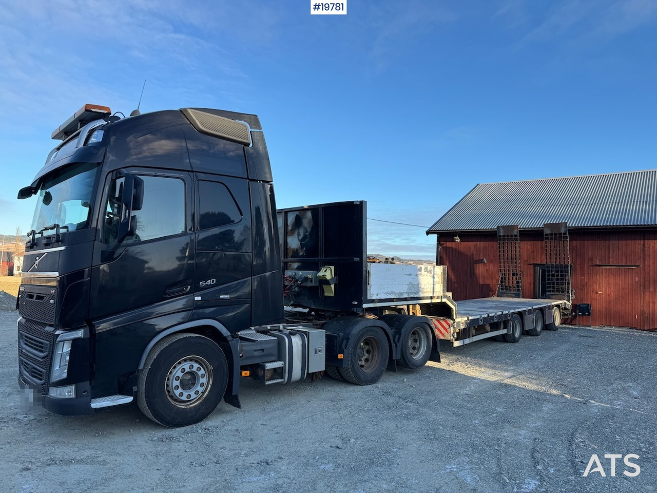 Volvo FH540 6x2 m/ Tirkon LWB3D maskinsem - Cabeza tractora: foto 1 Volvo FH540 6x2 m/ Tirkon LWB3D maskinsem - Cabeza tractora: foto 1