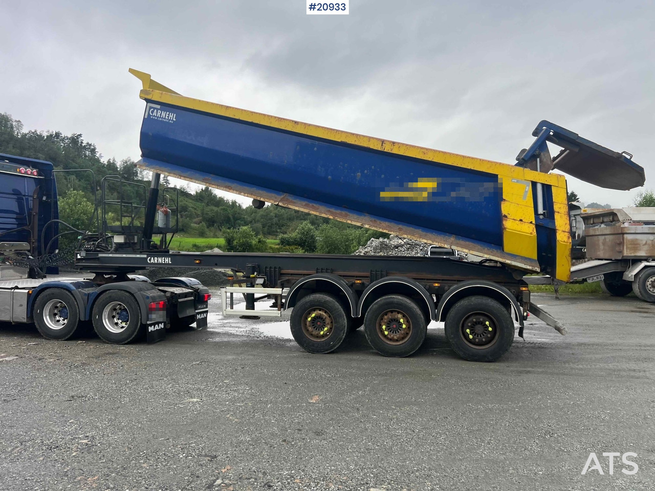 Semirremolque volquete Carnehl 3 akslet tippsemi: foto 19