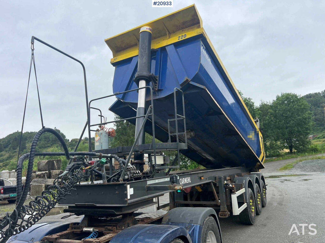 Semirremolque volquete Carnehl 3 akslet tippsemi: foto 29