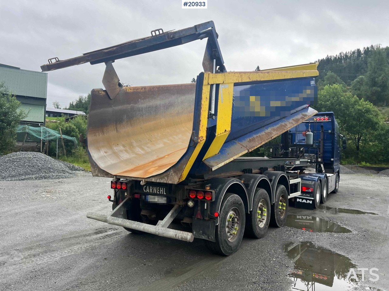 Semirremolque volquete Carnehl 3 akslet tippsemi: foto 8