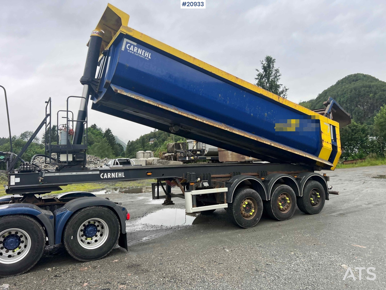 Semirremolque volquete Carnehl 3 akslet tippsemi: foto 24
