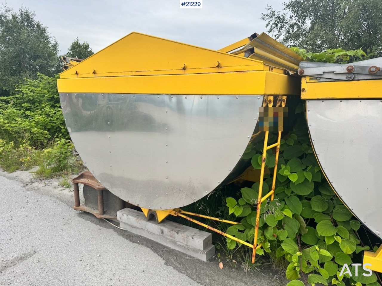 Steinsland Asfaltbalje - Carrocería intercambiable/ Contenedor, Distribuidor de asfalto: foto 3 Steinsland Asfaltbalje - Carrocería intercambiable/ Contenedor, Distribuidor de asfalto: foto 3