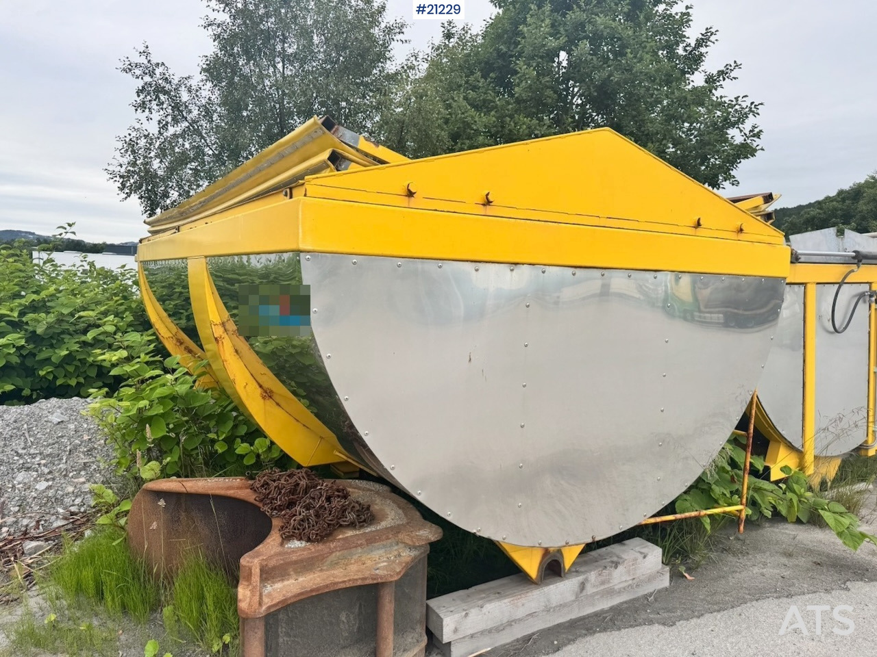 Steinsland Asfaltbalje - Carrocería intercambiable/ Contenedor, Distribuidor de asfalto: foto 2 Steinsland Asfaltbalje - Carrocería intercambiable/ Contenedor, Distribuidor de asfalto: foto 2