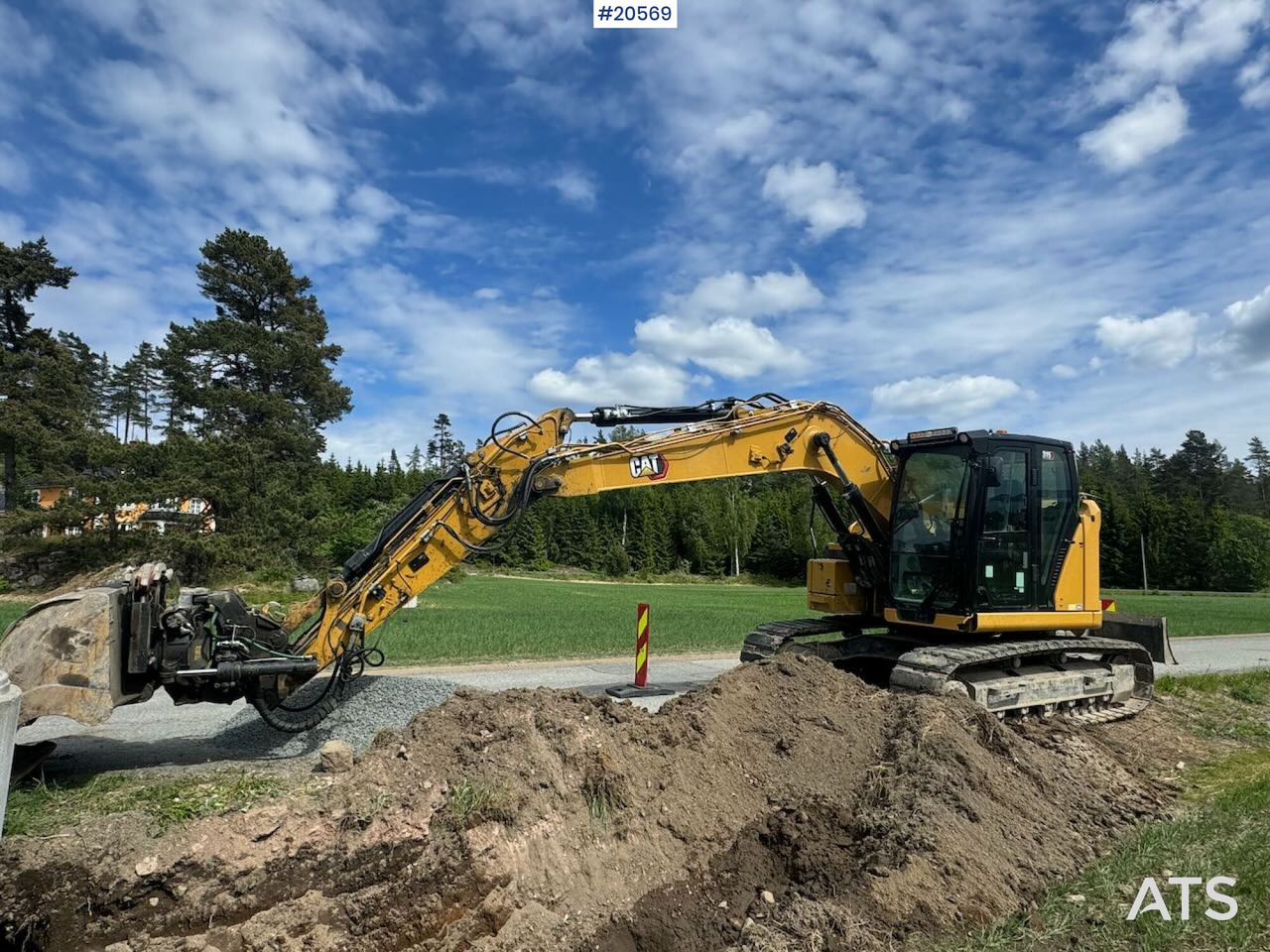 Caterpillar 315 Beltegraver m/ tilt og 2 skuffer - Excavadora: foto 5 Caterpillar 315 Beltegraver m/ tilt og 2 skuffer - Excavadora: foto 5