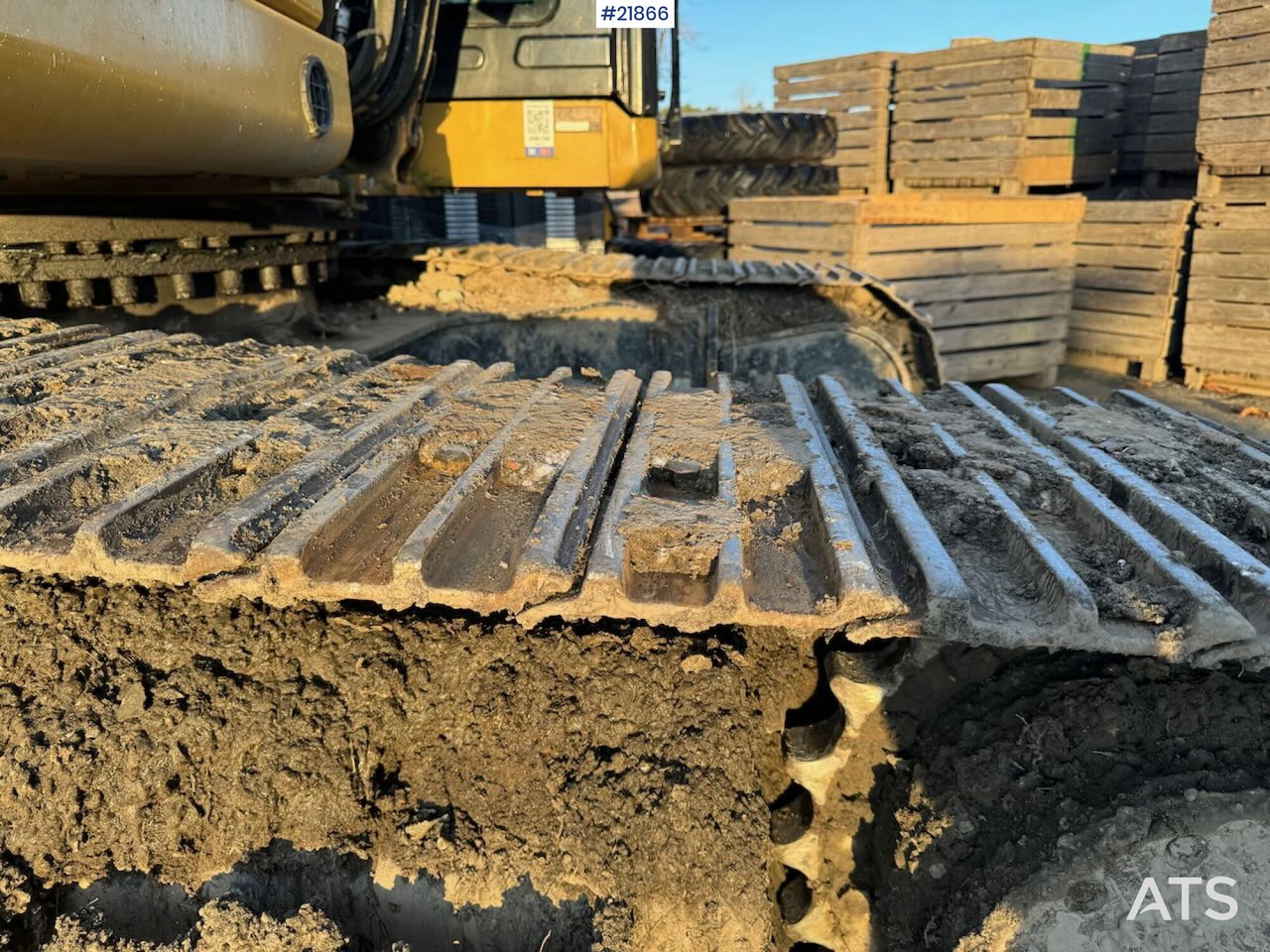 Excavadora de cadenas Caterpillar 320 Beltegraver m/ knekkbom, tilt, 2 skuffer og Oilquick.: foto 11