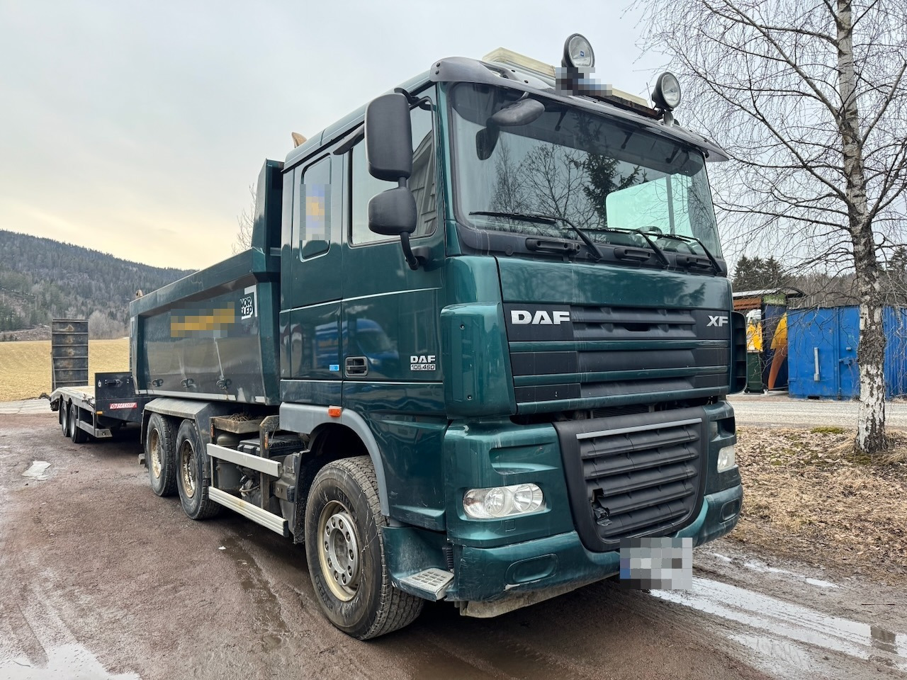 DAF XF105.460 - Camión volquete: foto 1 DAF XF105.460 - Camión volquete: foto 1