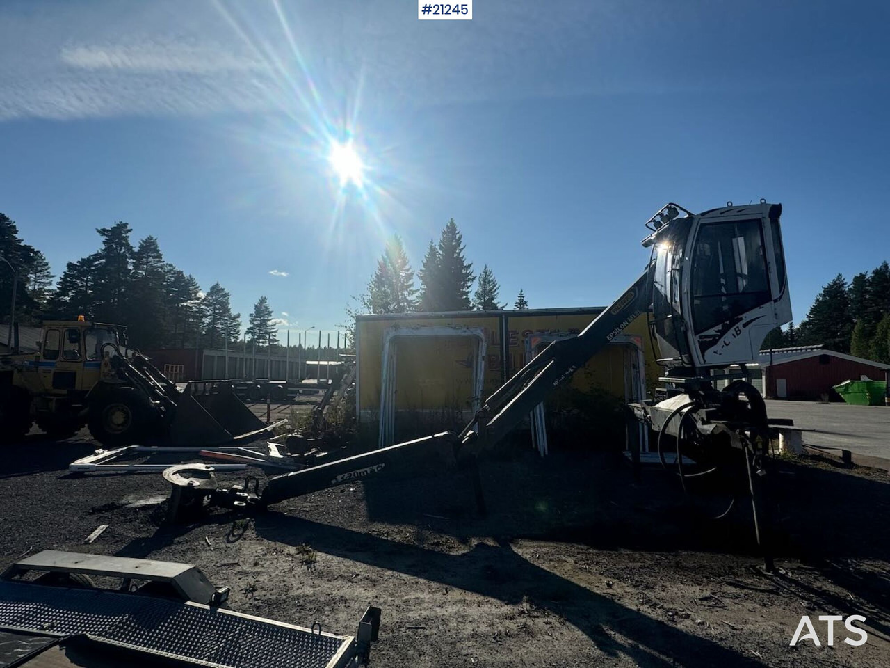 Epsilon 2017 Epsilon M12 Tømmerkran - Grúa para camión: foto 1 Epsilon 2017 Epsilon M12 Tømmerkran - Grúa para camión: foto 1