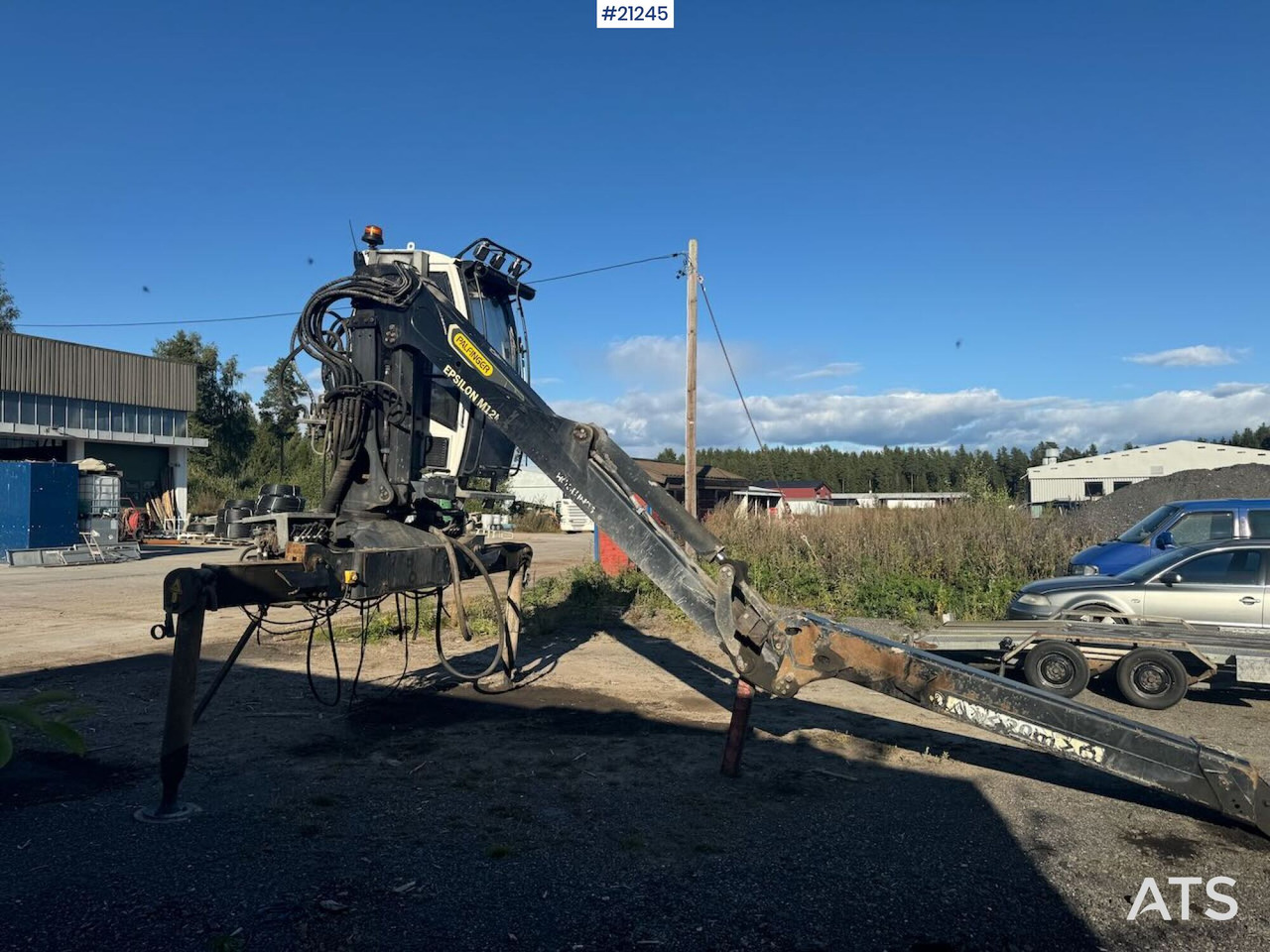 Epsilon 2017 Epsilon M12 Tømmerkran - Grúa para camión: foto 5 Epsilon 2017 Epsilon M12 Tømmerkran - Grúa para camión: foto 5