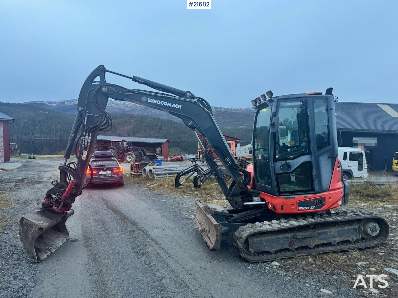 Eurocomach Eurocomach ES57 Beltegraver m/ Rototilt og 2 skuffer. 1920 timer. - Excavadora de cadenas: foto 2 Eurocomach Eurocomach ES57 Beltegraver m/ Rototilt og 2 skuffer. 1920 timer. - Excavadora de cadenas: foto 2