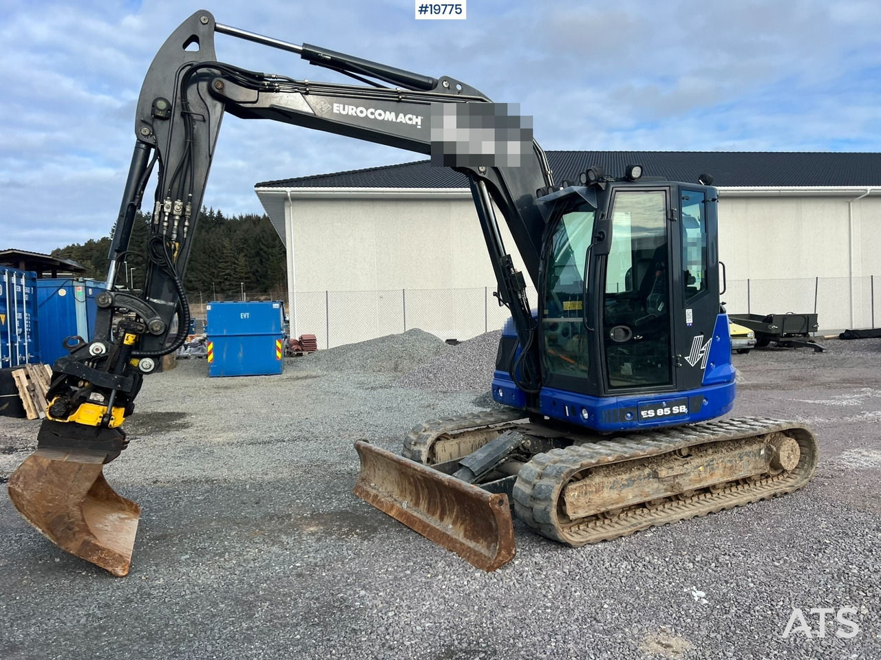 Euromach ES 85 SB4 - Excavadora: foto 5 Euromach ES 85 SB4 - Excavadora: foto 5