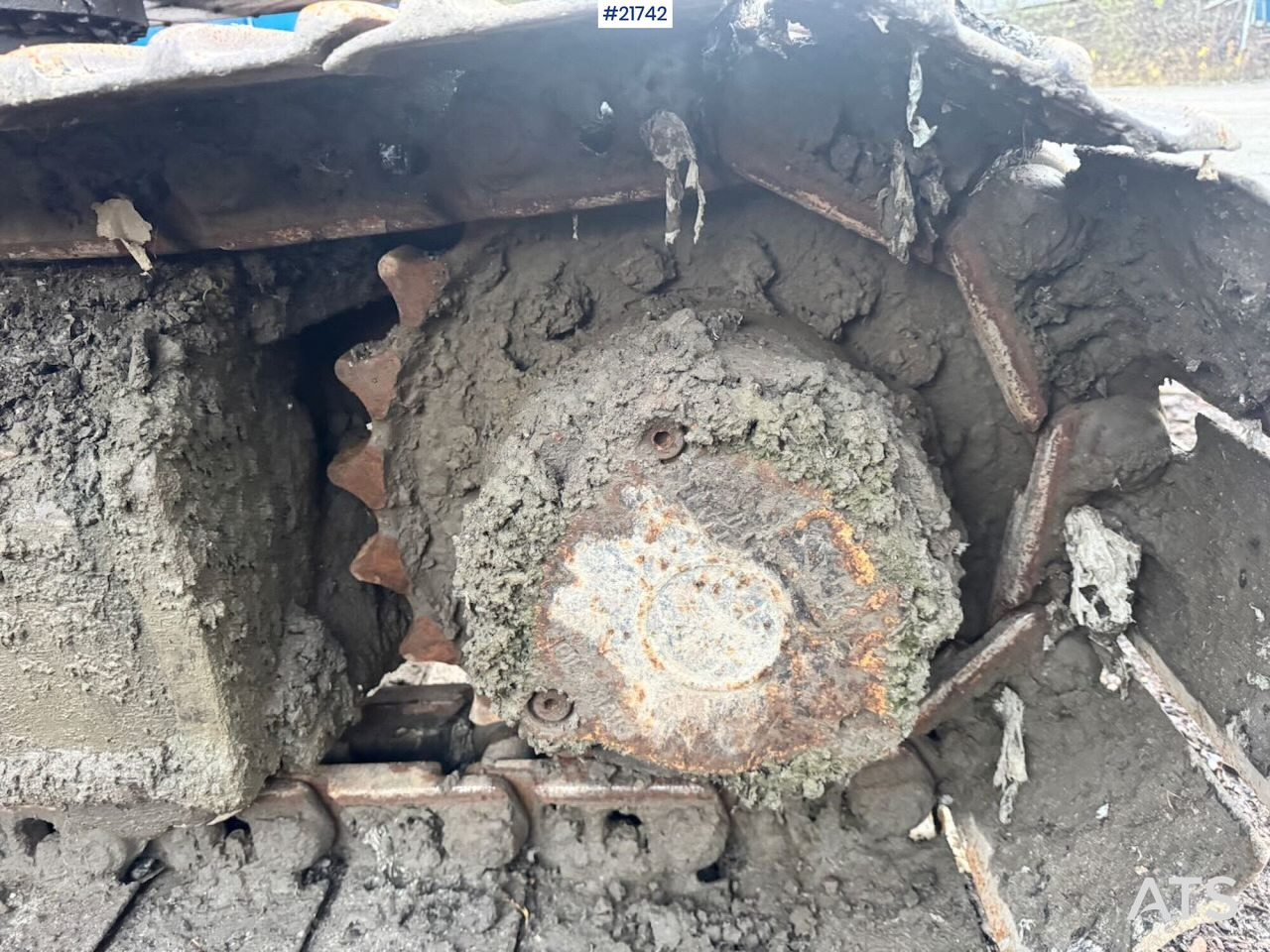 Excavadora de cadenas Hitachi EX165 beltegraver m/ 2 skuffer: foto 12 Excavadora de cadenas Hitachi EX165 beltegraver m/ 2 skuffer: foto 12