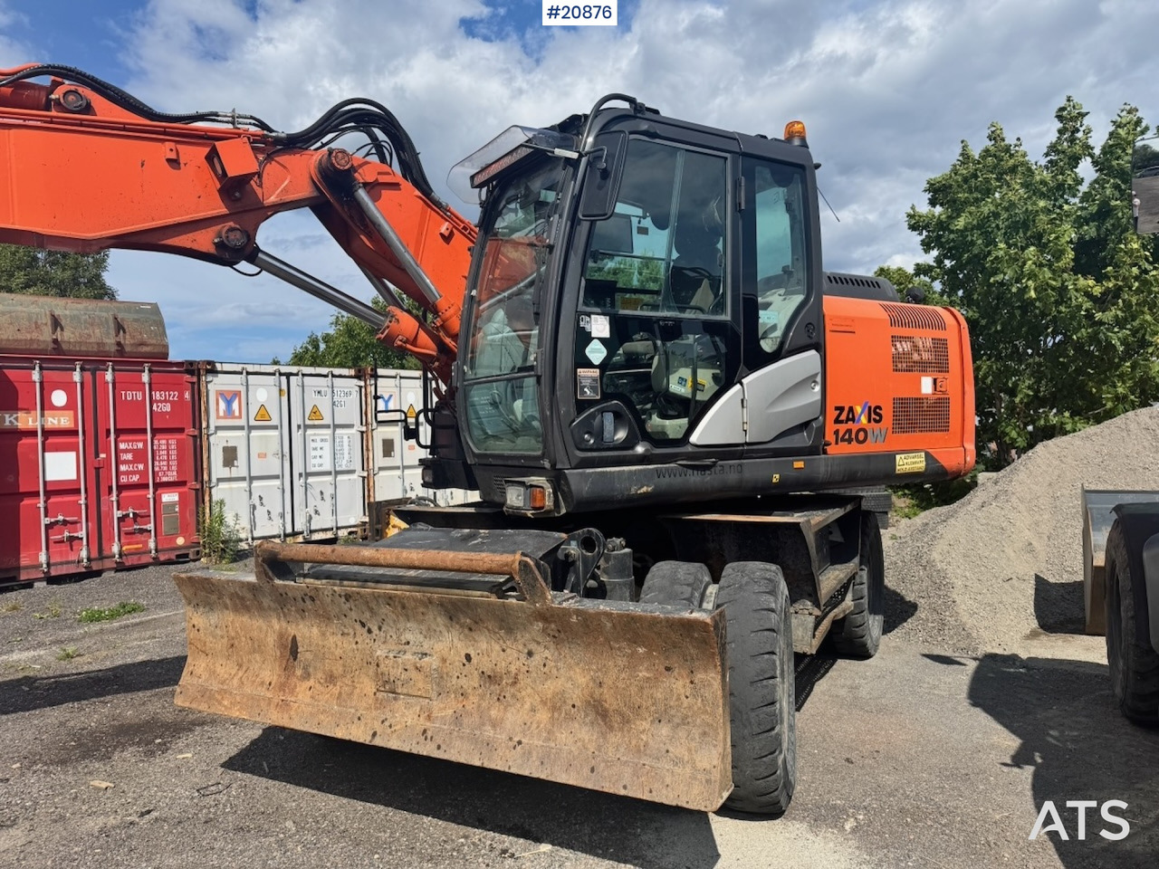 Hitachi ZX140W-5B - Excavadora de ruedas: foto 3 Hitachi ZX140W-5B - Excavadora de ruedas: foto 3