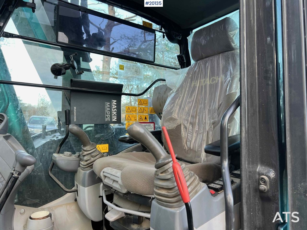 Excavadora Hitachi zx85us-6 gravemaskin m/ graveskuffe, hydraulisk pusseskuffe, klype: foto 17 Excavadora Hitachi zx85us-6 gravemaskin m/ graveskuffe, hydraulisk pusseskuffe, klype: foto 17