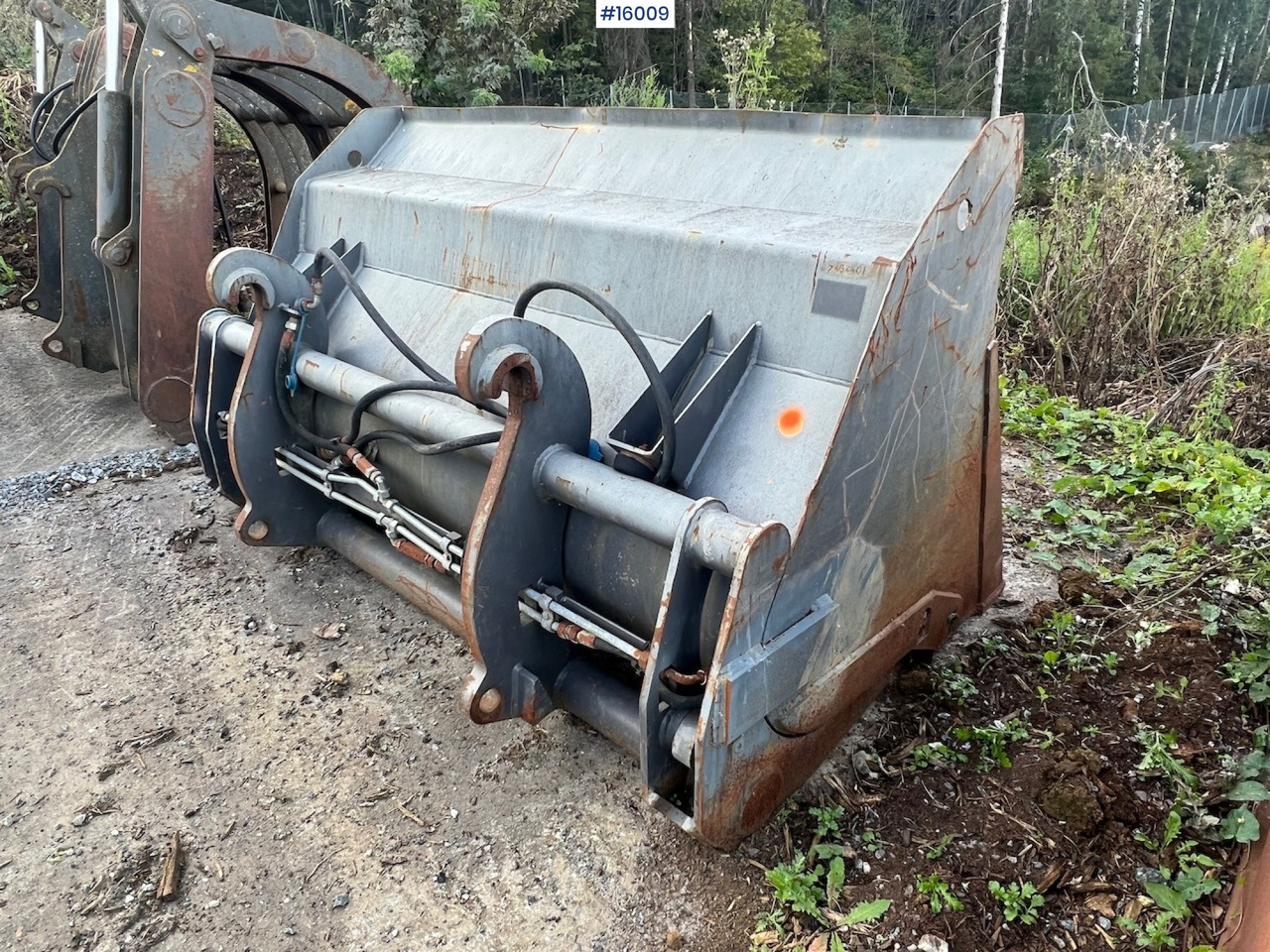 Cazo cargador para Maquinaria de construcción Hjullasterskuffe m/ liten BM feste: foto 6