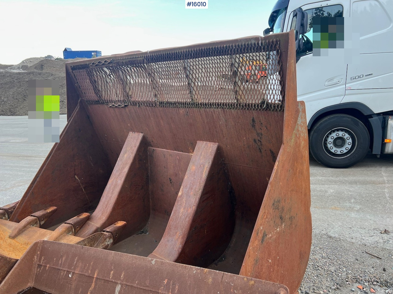Hjullasterskuffe m/ liten BM feste - Cazo para excavadora para Maquinaria de construcción: foto 5 Hjullasterskuffe m/ liten BM feste - Cazo para excavadora para Maquinaria de construcción: foto 5
