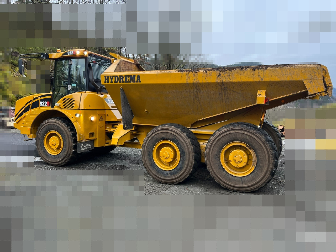 Dúmper Hydrema 922D: foto 14