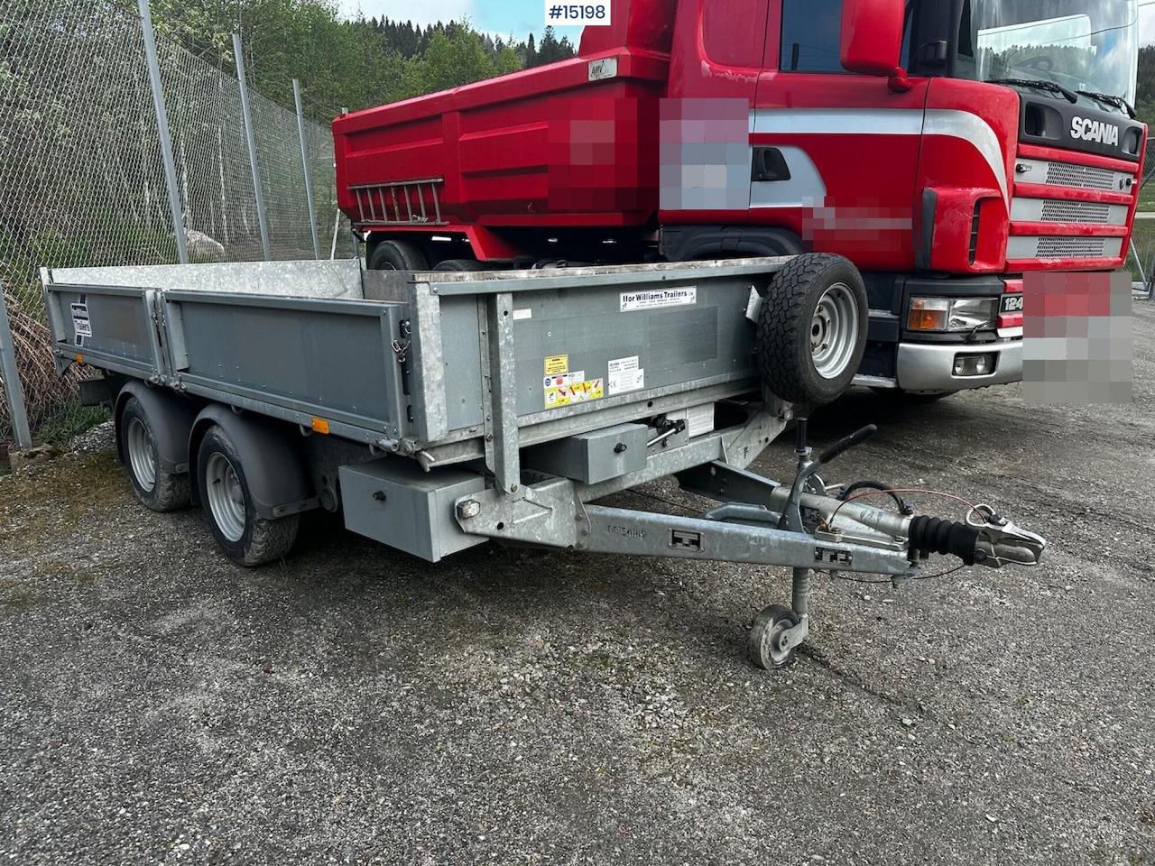 Ifor Williams tipphenger - Remolque volquete: foto 1 Ifor Williams tipphenger - Remolque volquete: foto 1