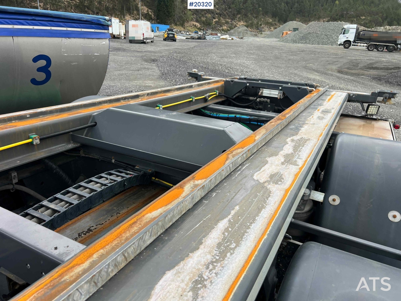 Remolque multilift/ Portacontenedores de cadenas Istrail Krok kjerre: foto 17