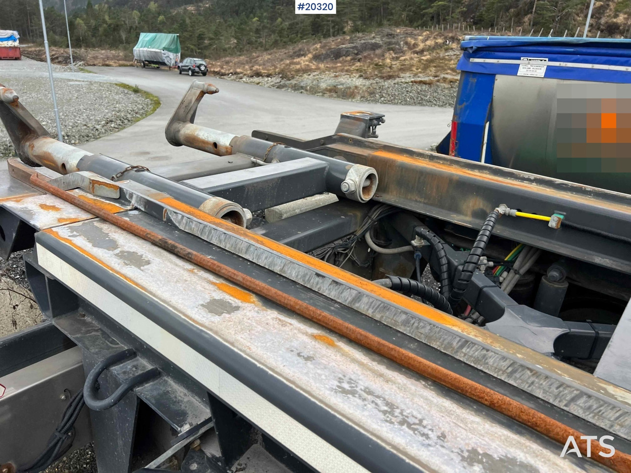Remolque multilift/ Portacontenedores de cadenas Istrail Krok kjerre: foto 14