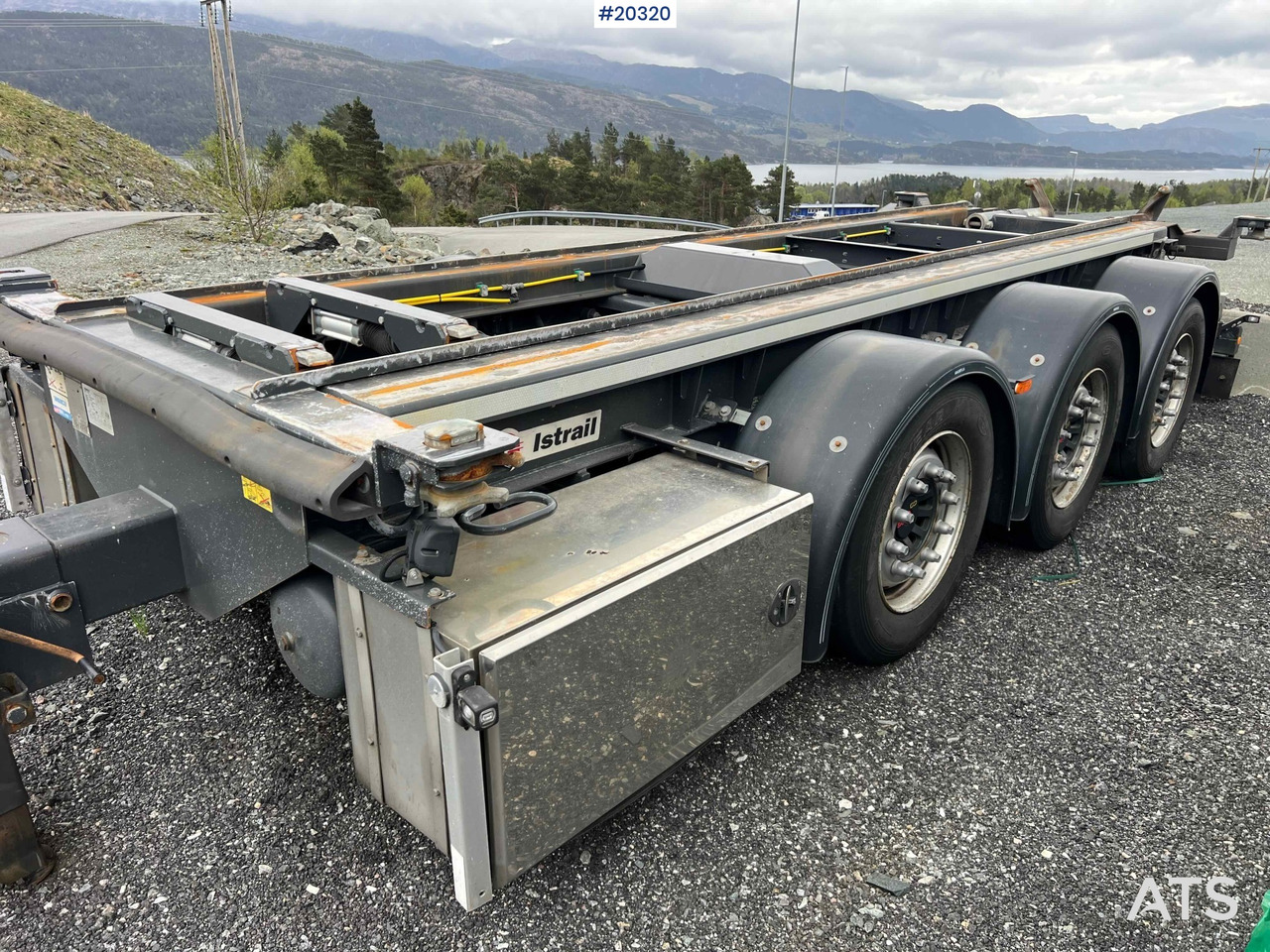Remolque multilift/ Portacontenedores de cadenas Istrail Krok kjerre: foto 12