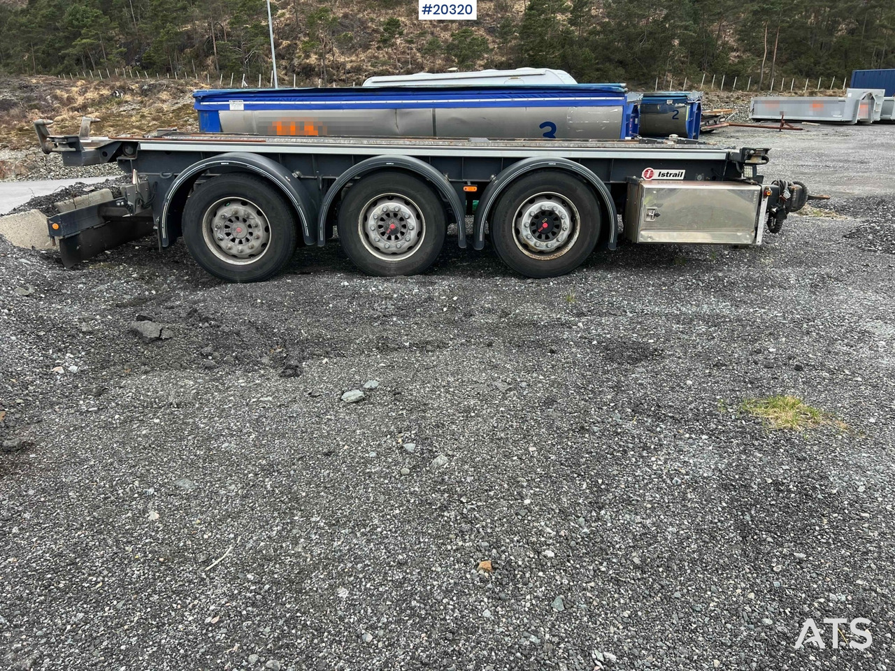 Remolque multilift/ Portacontenedores de cadenas Istrail Krok kjerre: foto 6