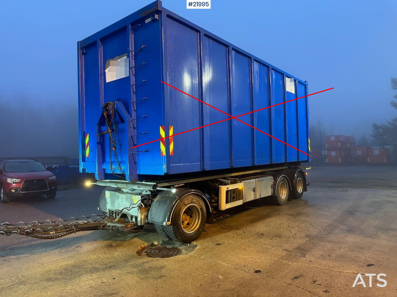 Istrail krokhenger m/ tipp - Remolque multilift/ Portacontenedores de cadenas: foto 1 Istrail krokhenger m/ tipp - Remolque multilift/ Portacontenedores de cadenas: foto 1
