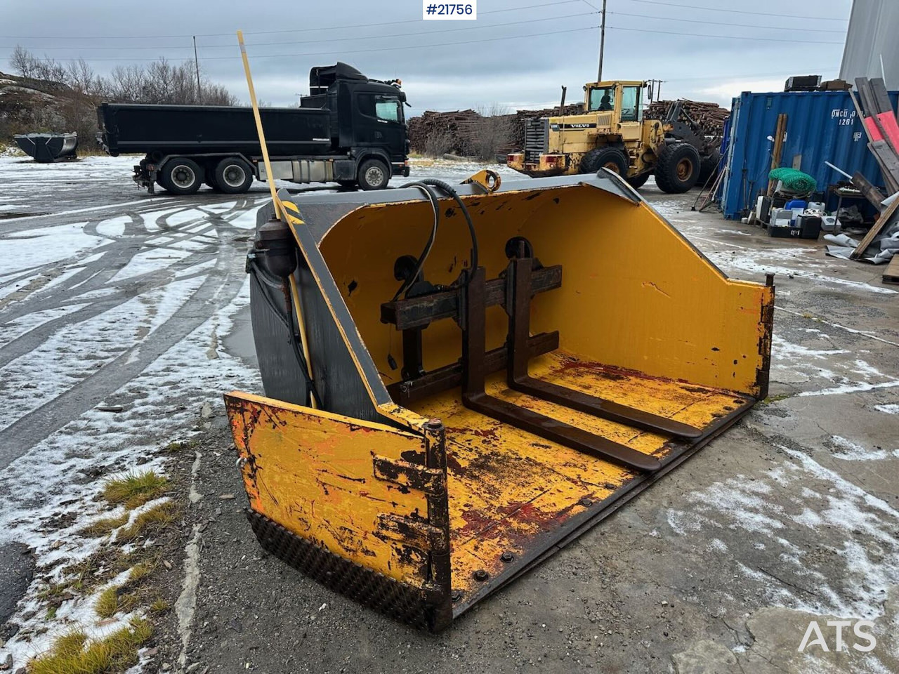 Klappvingeskuffe til hjullaster - Cazo cargador: foto 2 Klappvingeskuffe til hjullaster - Cazo cargador: foto 2