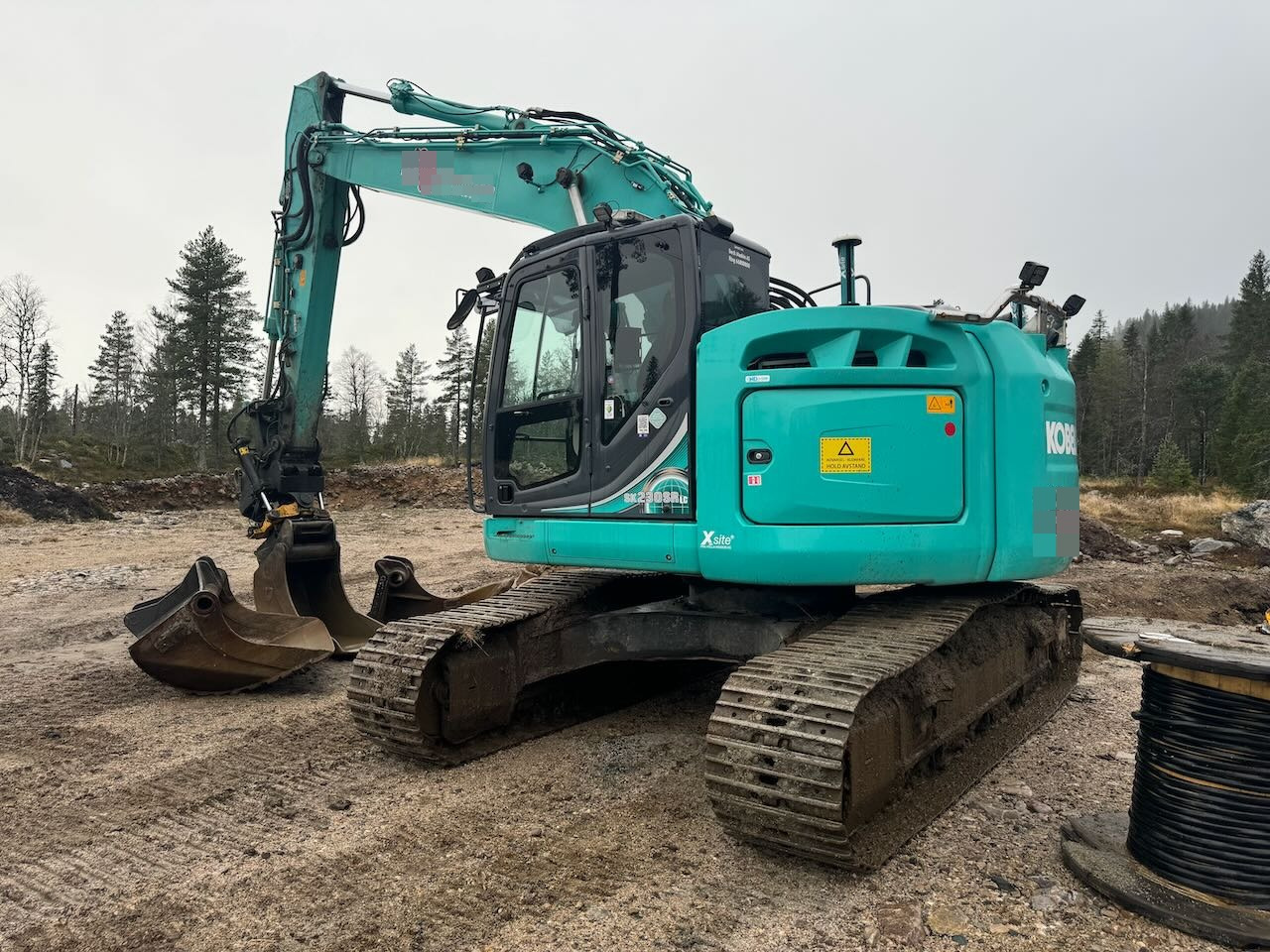 Kobelco SK230SRLC-5 Beltegraver m/ Tilt, Skuffe og GPS - Excavadora de cadenas: foto 3 Kobelco SK230SRLC-5 Beltegraver m/ Tilt, Skuffe og GPS - Excavadora de cadenas: foto 3