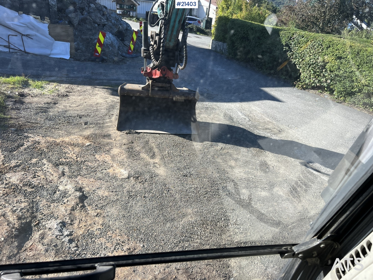 Excavadora de cadenas Kobelco Sk140SRLC-3: foto 41