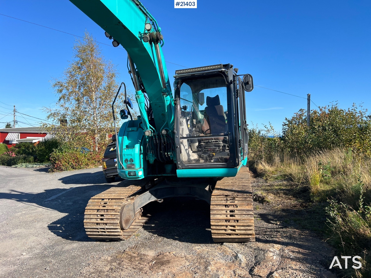 Excavadora de cadenas Kobelco Sk140SRLC-3: foto 24