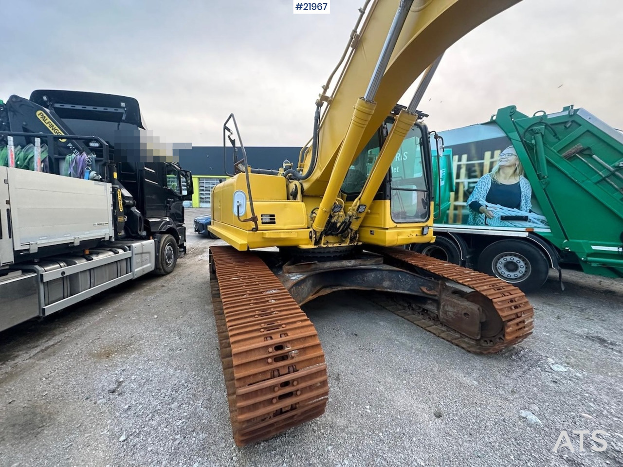 Komatsu 2007 Komatsu PC240LC-8 Beltegraver m/ Graveskuffe. - Excavadora: foto 1 Komatsu 2007 Komatsu PC240LC-8 Beltegraver m/ Graveskuffe. - Excavadora: foto 1