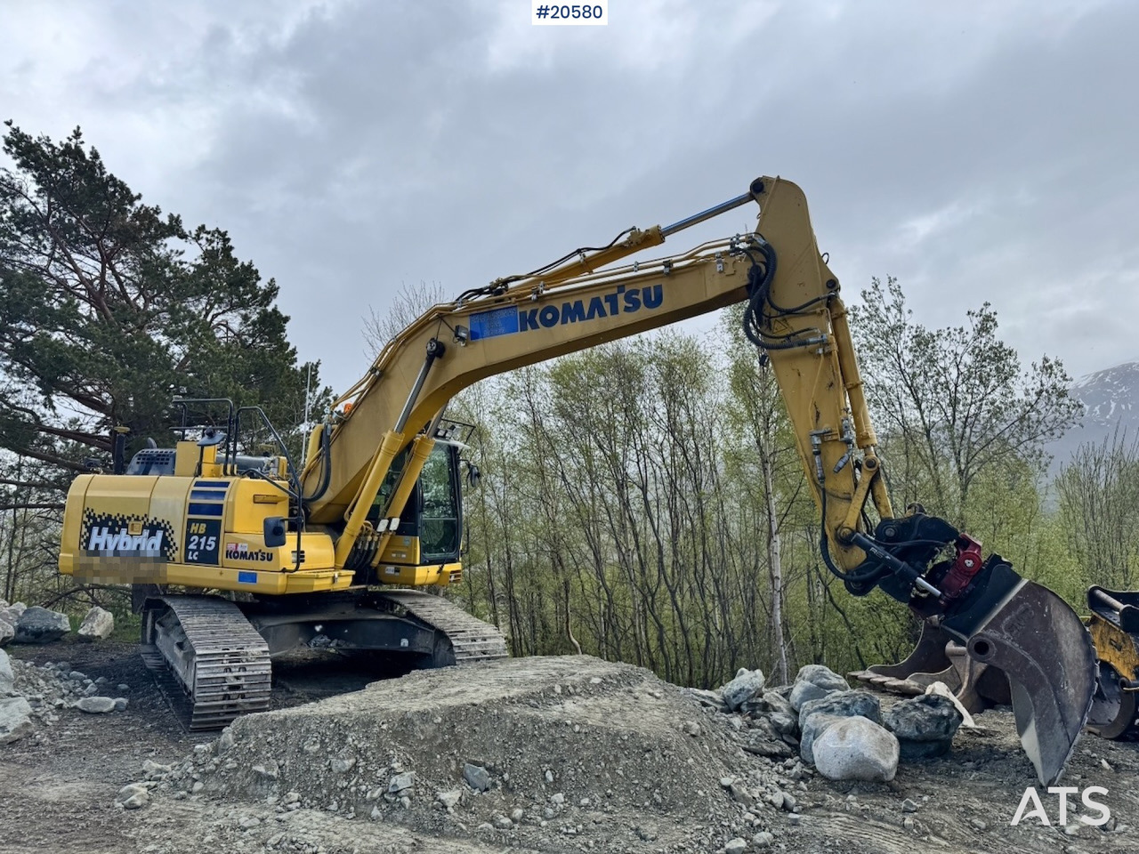 Excavadora Komatsu HB215LC-2: foto 11