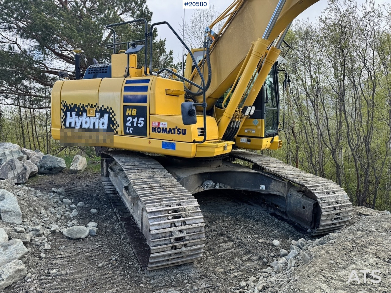 Excavadora Komatsu HB215LC-2: foto 12