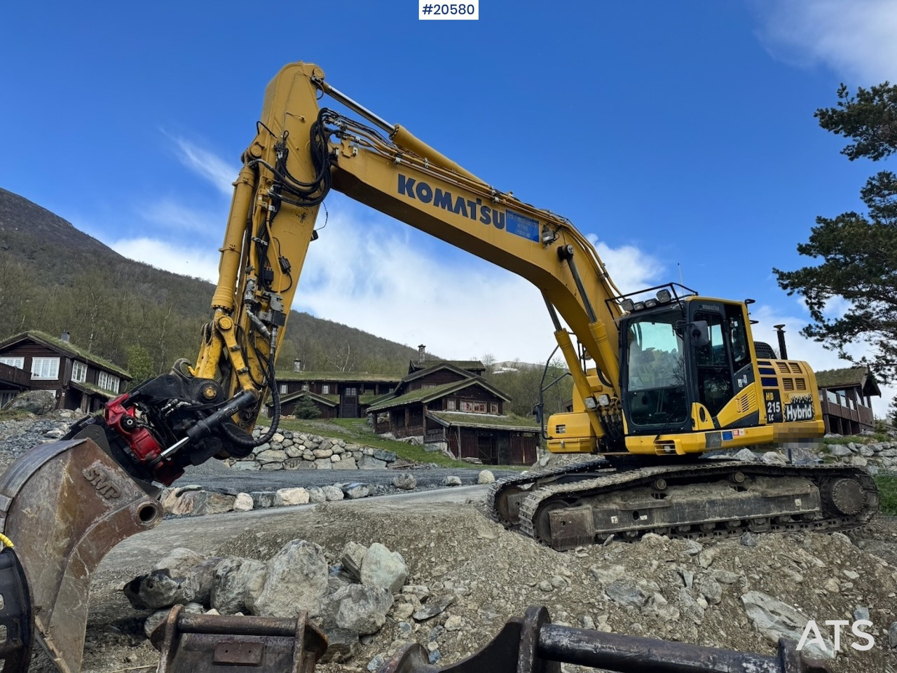 Excavadora Komatsu HB215LC-2: foto 9