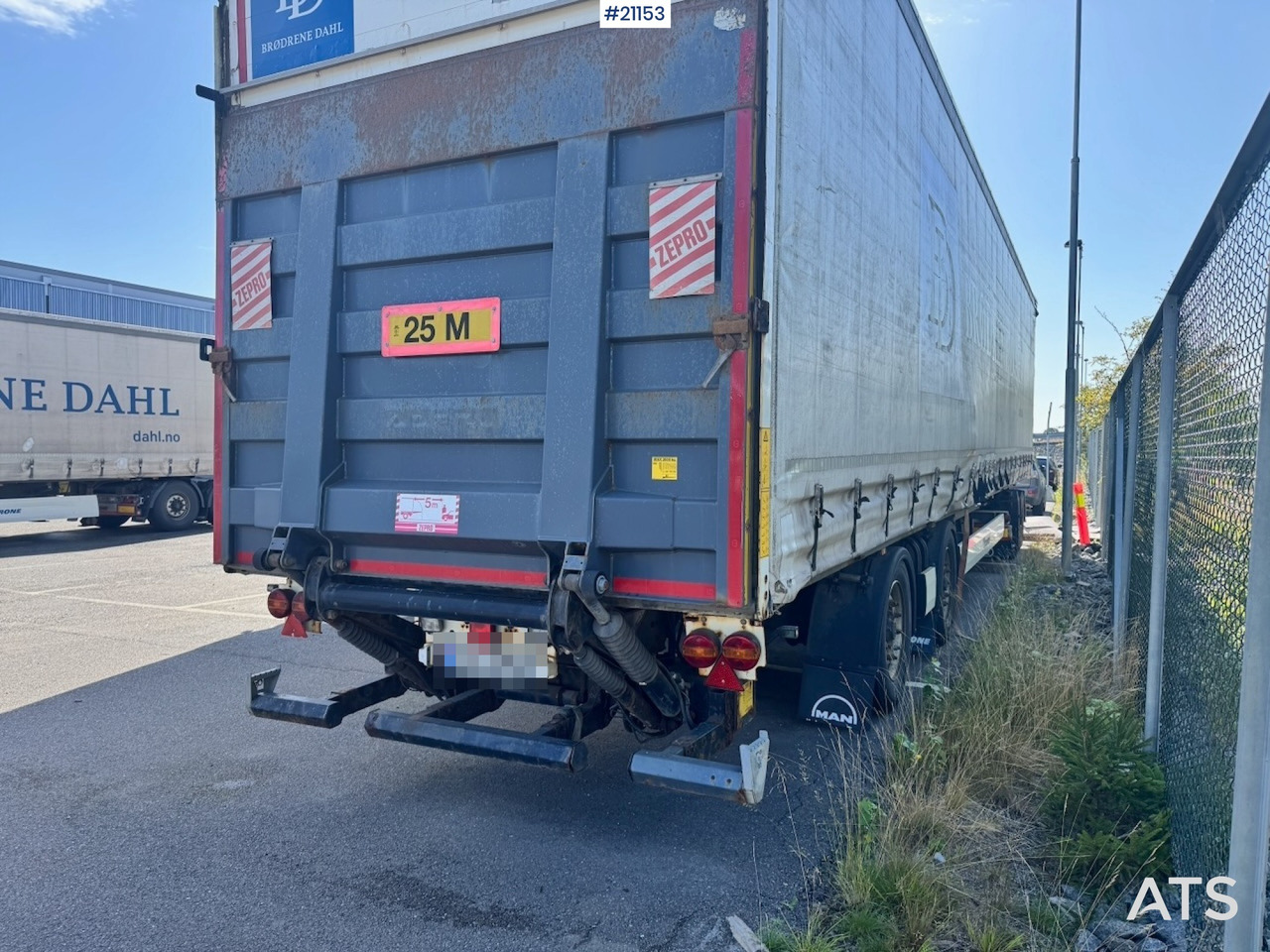 Krone Krone Citysemi - Remolque con toldo: foto 4 Krone Krone Citysemi - Remolque con toldo: foto 4