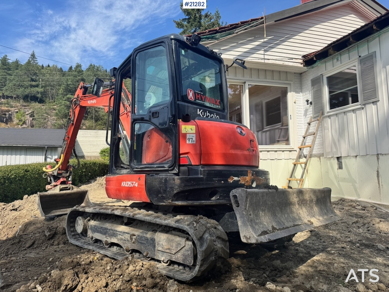 Kubota KX057-4 - Excavadora de cadenas: foto 5 Kubota KX057-4 - Excavadora de cadenas: foto 5