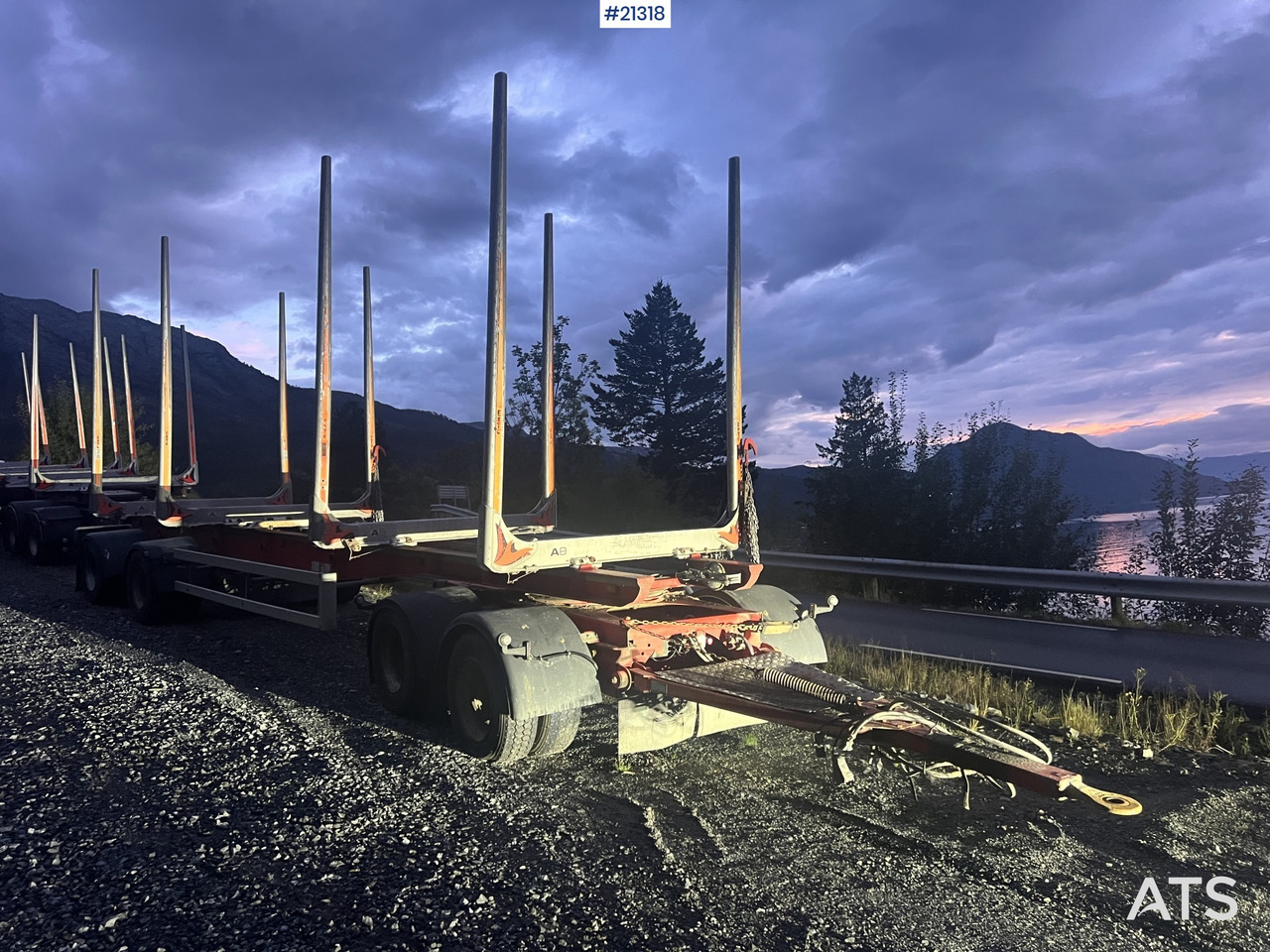 MVB10 MVB10-FLS4 4 akslet 2014 MVB10-FLS4 4 akslet Tømmerhenger - Remolque maderero: foto 1 MVB10 MVB10-FLS4 4 akslet 2014 MVB10-FLS4 4 akslet Tømmerhenger - Remolque maderero: foto 1