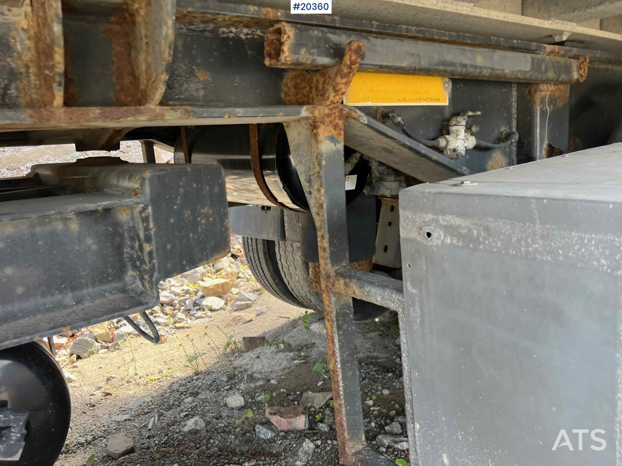 Remolque volquete Maur 3 akslet slephenger: foto 32