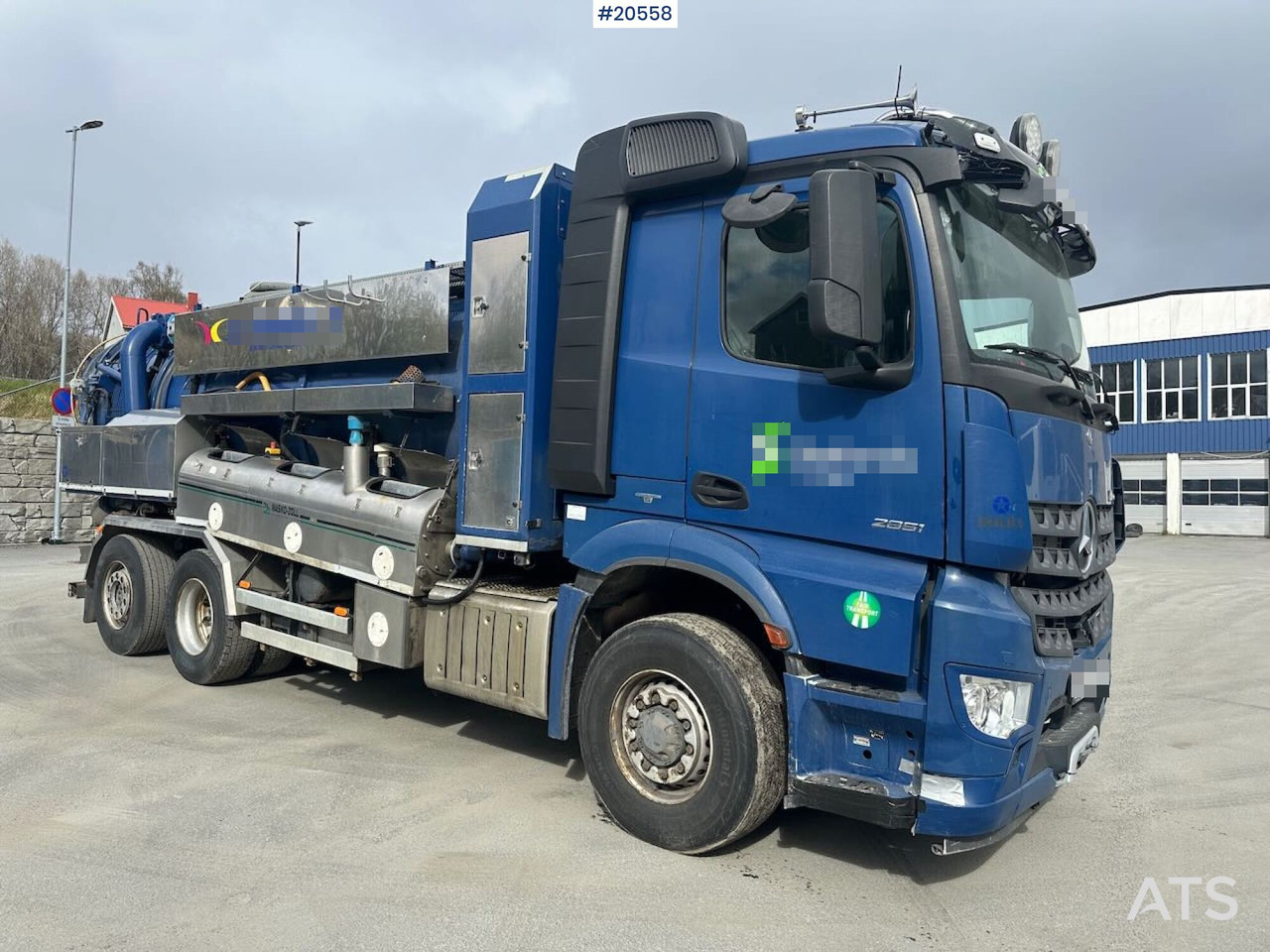 Mercedes Arocs - Limpieza de alcantarillado: foto 3 Mercedes Arocs - Limpieza de alcantarillado: foto 3