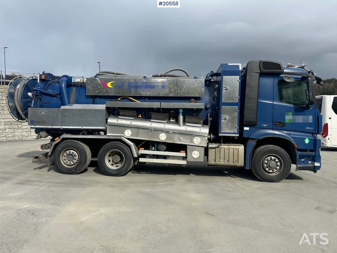 Mercedes Arocs - Limpieza de alcantarillado: foto 4 Mercedes Arocs - Limpieza de alcantarillado: foto 4