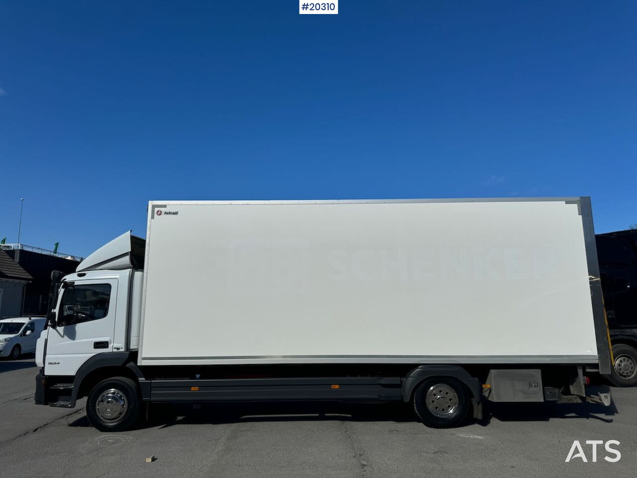 Mercedes Atego 1524 - Camión caja cerrada: foto 3 Mercedes Atego 1524 - Camión caja cerrada: foto 3
