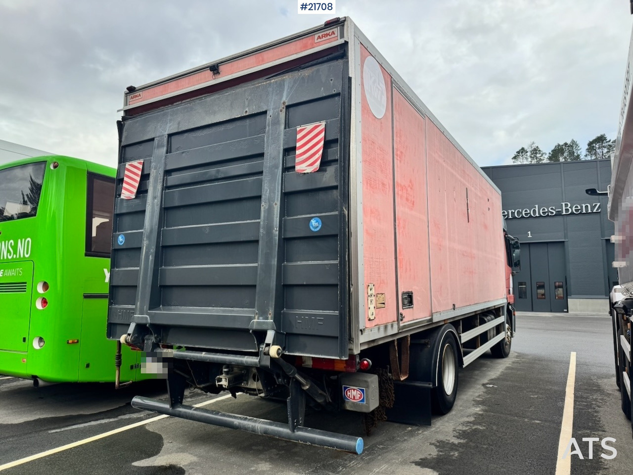 Mercedes Mercedes Actros 1831 4x2 Skapbil. Eu-godkjent og 282 000 km! - Camión caja cerrada: foto 3 Mercedes Mercedes Actros 1831 4x2 Skapbil. Eu-godkjent og 282 000 km! - Camión caja cerrada: foto 3