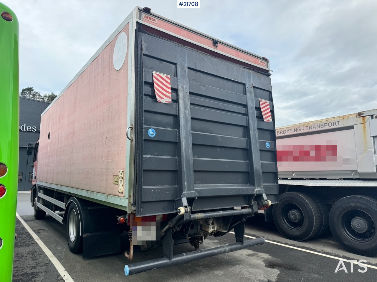Mercedes Mercedes Actros 1831 4x2 Skapbil. Eu-godkjent og 282 000 km! - Camión caja cerrada: foto 5 Mercedes Mercedes Actros 1831 4x2 Skapbil. Eu-godkjent og 282 000 km! - Camión caja cerrada: foto 5