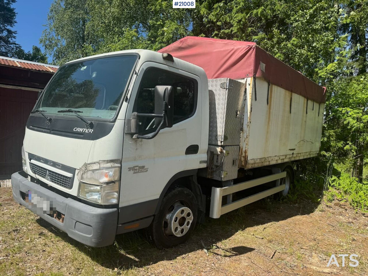 Camión caja abierta Mitsubishi Fuso Canter: foto 1
