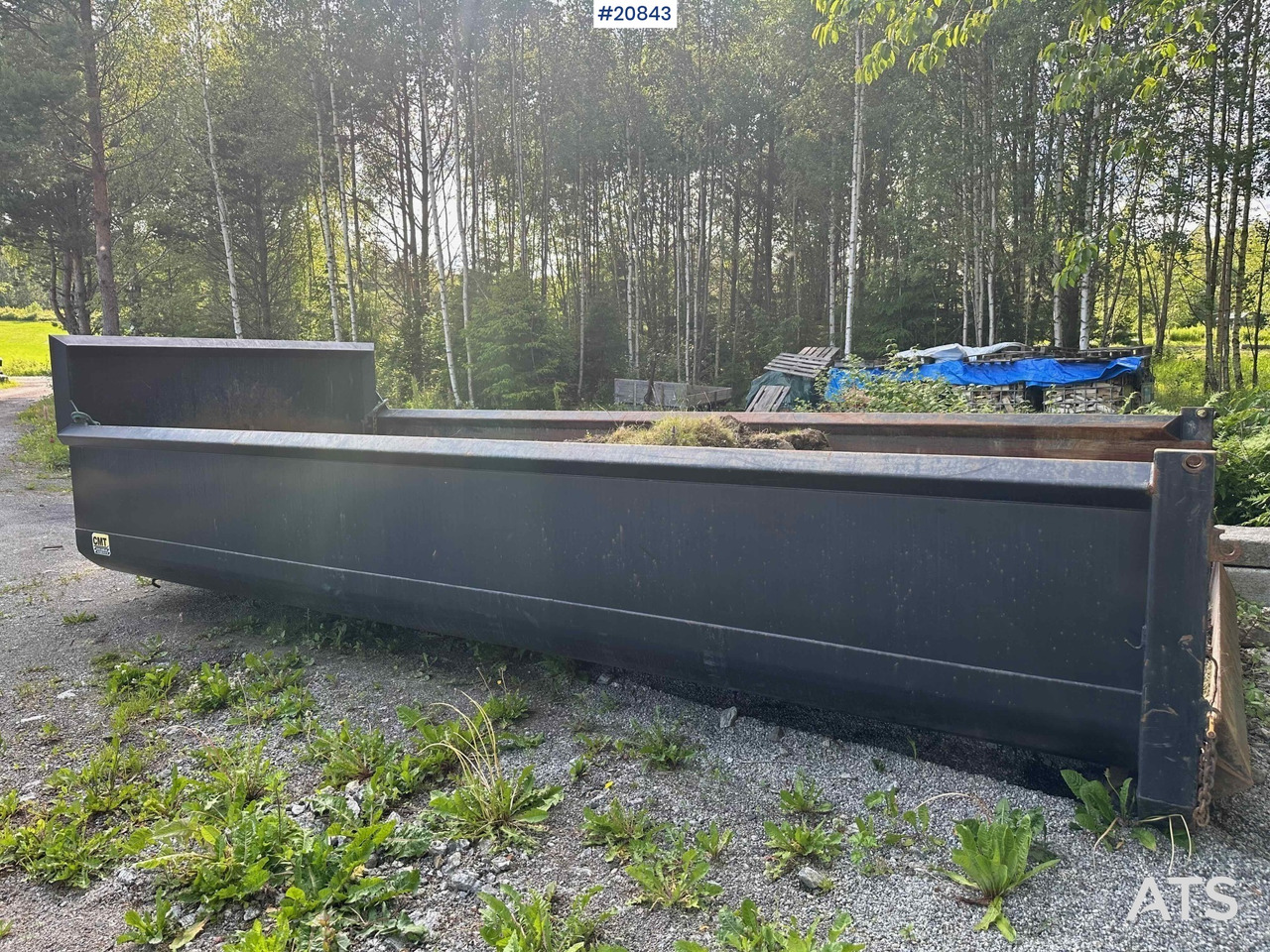 Remolque multilift/ Portacontenedores de cadenas NOR SLEP 2 akslet krokhenger med tipp: foto 18