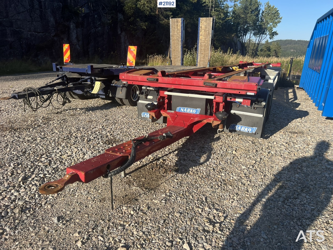 Narko 4 akslet container henger - Remolque multilift/ Portacontenedores de cadenas: foto 3 Narko 4 akslet container henger - Remolque multilift/ Portacontenedores de cadenas: foto 3