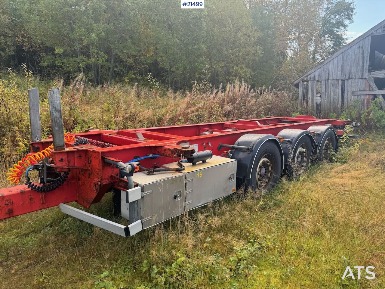 Narko Containerhenger - Remolque portacontenedore/ Intercambiable: foto 1 Narko Containerhenger - Remolque portacontenedore/ Intercambiable: foto 1